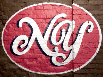 NY Sign lettering logo new york ny sign wall