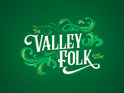The Valleyfolk Logo Concept concept design elliott morgan joe bereta lee newton logo logo design steve zaragoza the valleyfolk wip