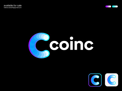 Coinc Redesign Concept Coin + App Icon bitcoin blockchain branding c coin logo coin coinin crypto cryptocurrency currency digital exchange financial fintech letter c logo logo design logomark money technology token