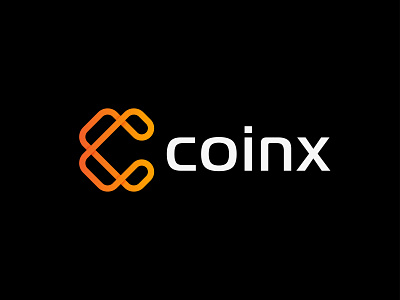 Coinx Logo Design altcoin bitcoin blockchain brand identity branding c logo coin cryptocurrency currency defi icon identity letter c logo logo design logotype modern logo nft symbol token