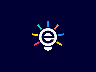 e letter bulb logo ( for sale )