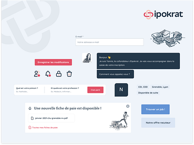 Ipokrat — Smart web app employment agency in the medical field