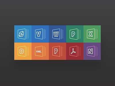 Office Icons icon office