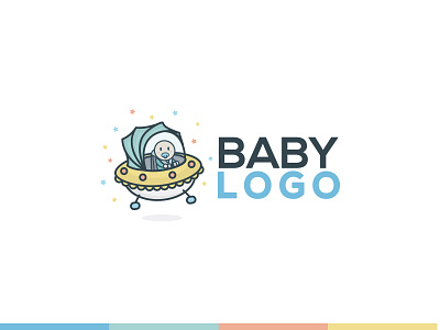 Space Baby Logo Concept