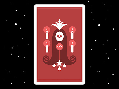 Tarot Card: Magician art card design doodle fortune illustration magician mystic tarot