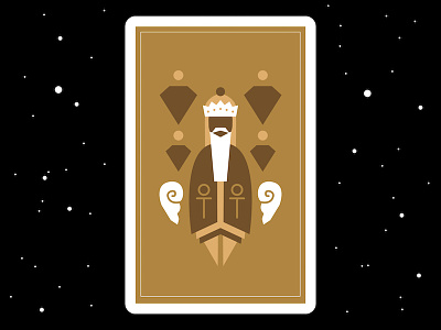 Tarot Card: Emperor art card design doodle emperor fortune illustration mystic tarot