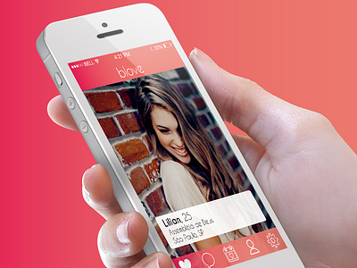 Blove App blove brazil dating design tinder ui ui design