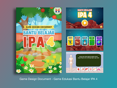 Bantu Belajar IPA 4 - GDD's and UI Game Design