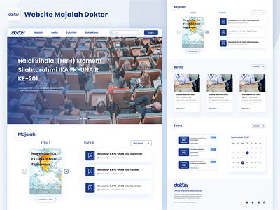 Landing Page - Website Majalah Dokter