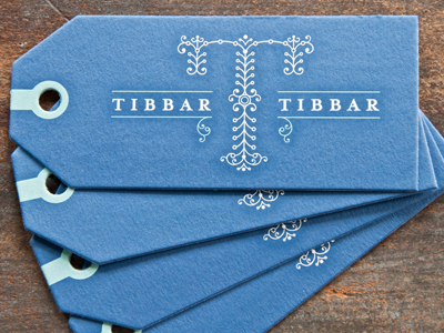 Tibbar Tibbar Business Cards business cards engraving logo monogram