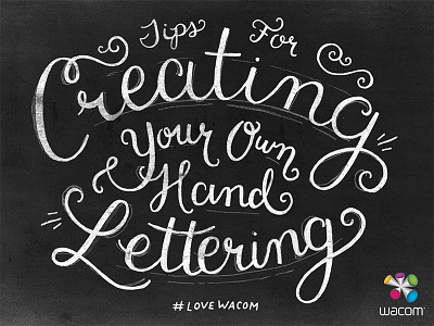 Jjames Wacom Nhd03 hand drawn type lettering typography