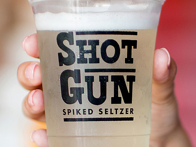 Shotgun Spiked Seltzer branding logo