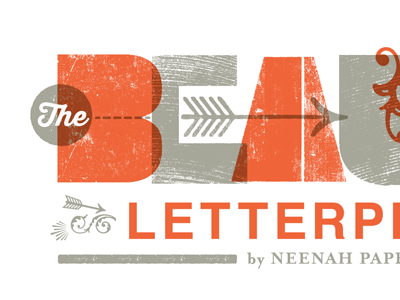 The Beauty of Letterpress branding dingbat letterpress ornaments overlay texture