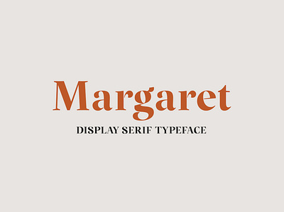 Margaret Serif - Free Font decorative design display font free free font free typeface freebie serif serif font type typeface