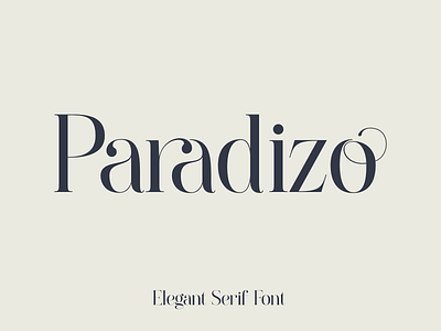 Paradizo - Elegant Serif Font