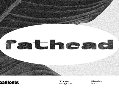 Fathead - Wide Display Font display font free free font freebie type typeface
