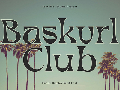 Baskvrl Club - Display Serif Font