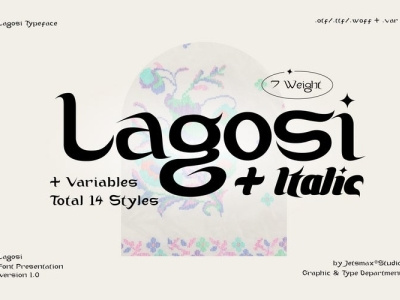 Lagosi - Free Pointed Serif Font