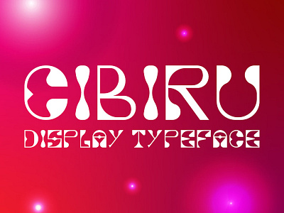 Cibiru - Free Display Font