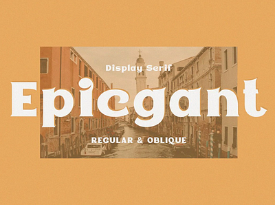 Epicgant Oblique - Free Classic Display Serif design display font free free font freebie illustration logo type typeface vintage