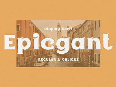 Epicgant Oblique - Free Classic Display Serif design display font free free font freebie illustration logo type typeface vintage
