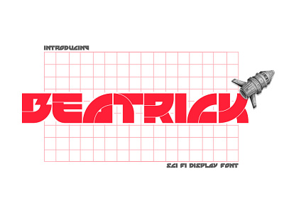 Beatrick - Free Sci-Fi Display Font