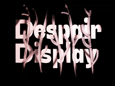 Despair Display - Free Bold Sans Serif Font design display font free free font freebie illustration logo type typeface vintage