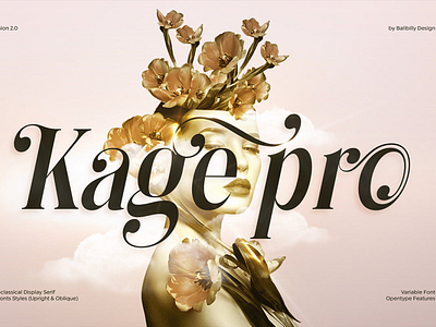 Kage Pro Demo - Free Neoclassical Display Serif