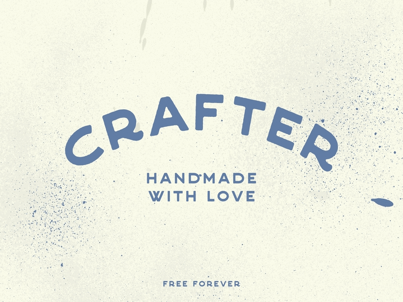 Crafter - Free Font