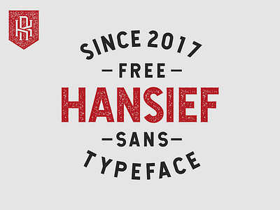 Hansief - Free Vintage Sans Serif apparel branding free free font free fonts freebie logo sans serif type typography