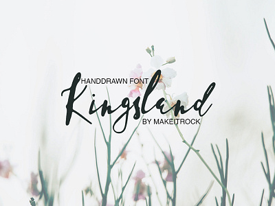 KINGSLAND - FREE HANDWRITTEN SCRIPT