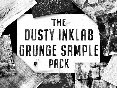THE DUSTY INKLAB FREE GRUNGE SAMPLE PACK display free free background free pack free texture freebie grunge texture pack textured background
