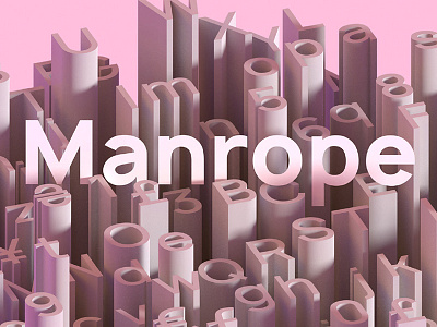 MANROPE - FREE MODERN GEOMETRIC SANS SERIF FONT FAMILY