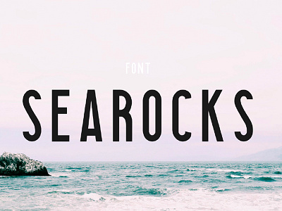 SEAROCKS - FREE CLEAN CONDENSED FONT all caps condensed decorative design display font free free font free sans sans serif type typeface