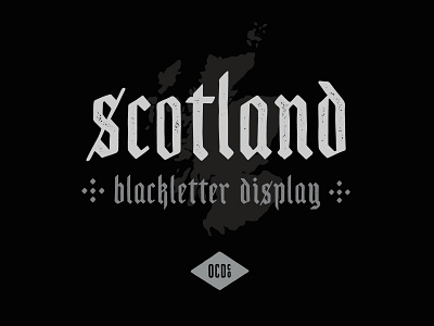 Scotland - Free Blackletter Display Font