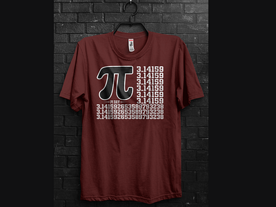 Pi T shirt design branding circle computer concept design equation genius geometry graphic design icon irrational mathe mathematic number pi pi t shirt design pi t shirts pitshirtdesign typography vector