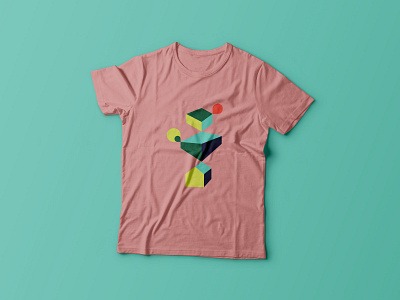 Geo Illo 01: T-shirts abstract building colourful geode geometric geometry growth house house illustration houses illustration t shirt