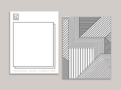 Lindsey Kugler Personal Branding black and white brand identity design branding letterhead lindsey kugler personal branding line drawing logo minimalist design personal branding