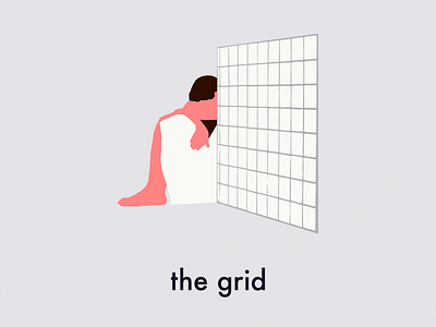 The Grid design film film poster illustration lisbon poster