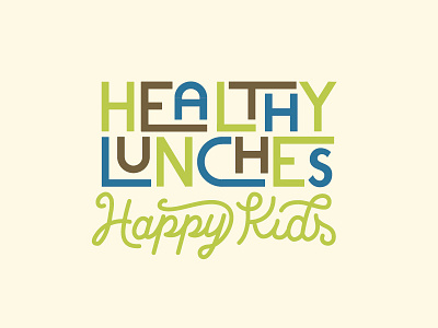 Healthy Lunches happy kids