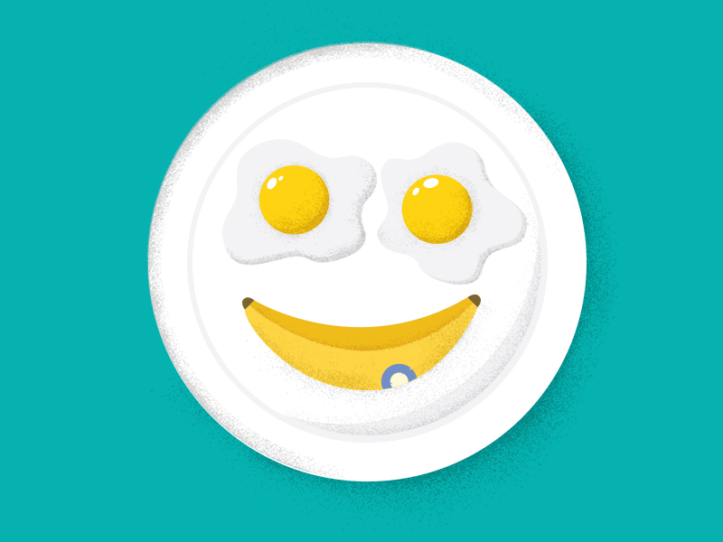 Breakfast by Justin Schafer on Dribbble