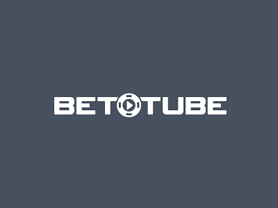 Bettube Logo bet betting branding chip gamble logo play poker risk tube tv youtube