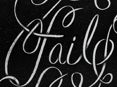 Fail Faster black drawn fail faster grunge iphone iphone 5 noise poster screen print script texture type typography wallpaper white