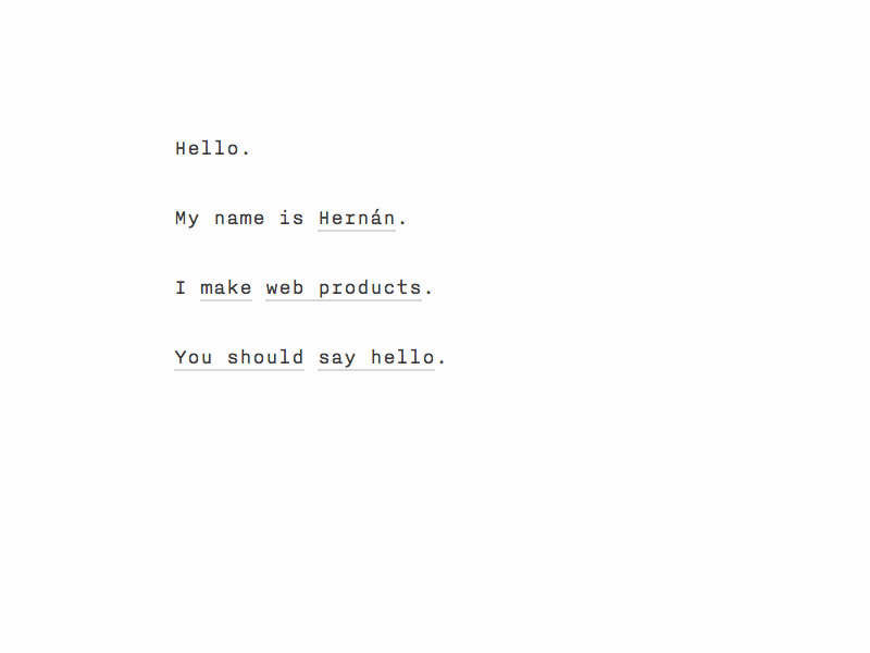 Personal website css responsive html nitti typography page portfolio personal website