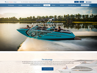 Application Design • Recreation • Saas application design boating design mobile design recreation ui ux web design