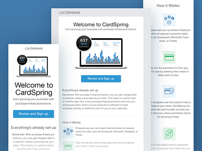 Responsive Email • CardSpring