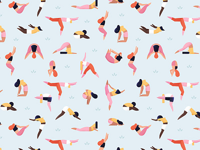 Yoga pattern pattern sport woman women yoga