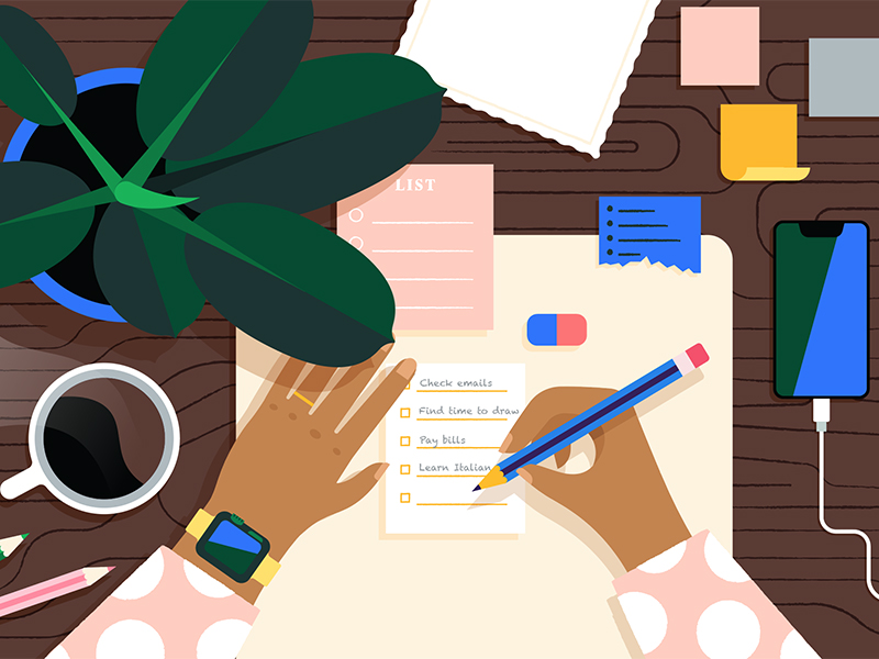 The ultimate checklist to starting your freelance graphic design business |  Dribbble Design Blog