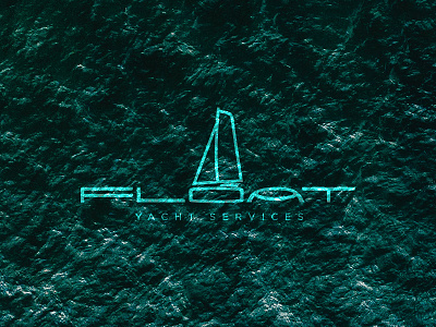 FLOAT Logo identity logo ocean yacht