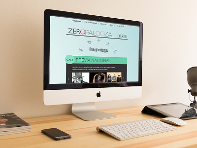 zeropalooza Landing Page 